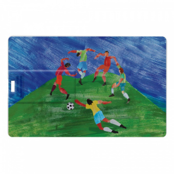 картинка Флешка «Футбол via Матисс» от магазина PapriQ