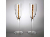 Картинка Набор бокалов для шампанского с печатью логотипа