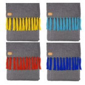 Фото Кисти для вязаного шарфа на заказ Tassel c Вашим логотипом на заказ.