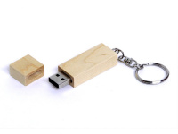 картинка USB 2.0- флешка на 64 Гб прямоугольная форма, колпачок с магнитом от магазина PapriQ