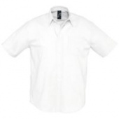 Фото Рубашка мужская с коротким рукавом Brisbane c Вашим логотипом на заказ.