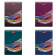 картинка Блокнот А5 146х205 мм, 60 л., гребень, картон, жесткая подложка, клетка, BRAUBERG, "На волне успеха", 129813 в разных цветах с печатью логотипа.
