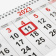 картинка Календарь квартальный на 2023 г., корпоративный базовый, дилерский, БИЗНЕСМЕНЮ в разных цветах с печатью логотипа.