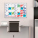 картинка Доска-планинг НА МЕСЯЦ магнитно-маркерная 60х90 см, алюминиевая рамка, BRAUBERG "Extra", 237564 в разных цветах с печатью логотипа.