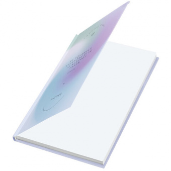 картинка Ежедневник недатированный А5 (145х215 мм), ламинированная обложка, 128 л., STAFF, "Gradient", 113534 в разных цветах с печатью логотипа.
