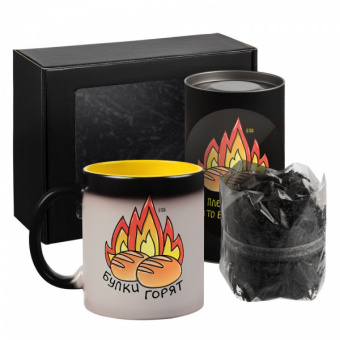 картинка Набор «Булки горят» с чаем от магазина PapriQ