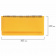 картинка Планинг настольный недатированный (305x140 мм) BRAUBERG "Select", балакрон, 60 л., желтый, 111696 в разных цветах с печатью логотипа.