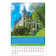 картинка Календарь на гребне с ригелем на 2024 г., 30х45 см, ЛЮКС, "Великолепные замки", HATBER, 12Кнп3гр_19235 в разных цветах с печатью логотипа.